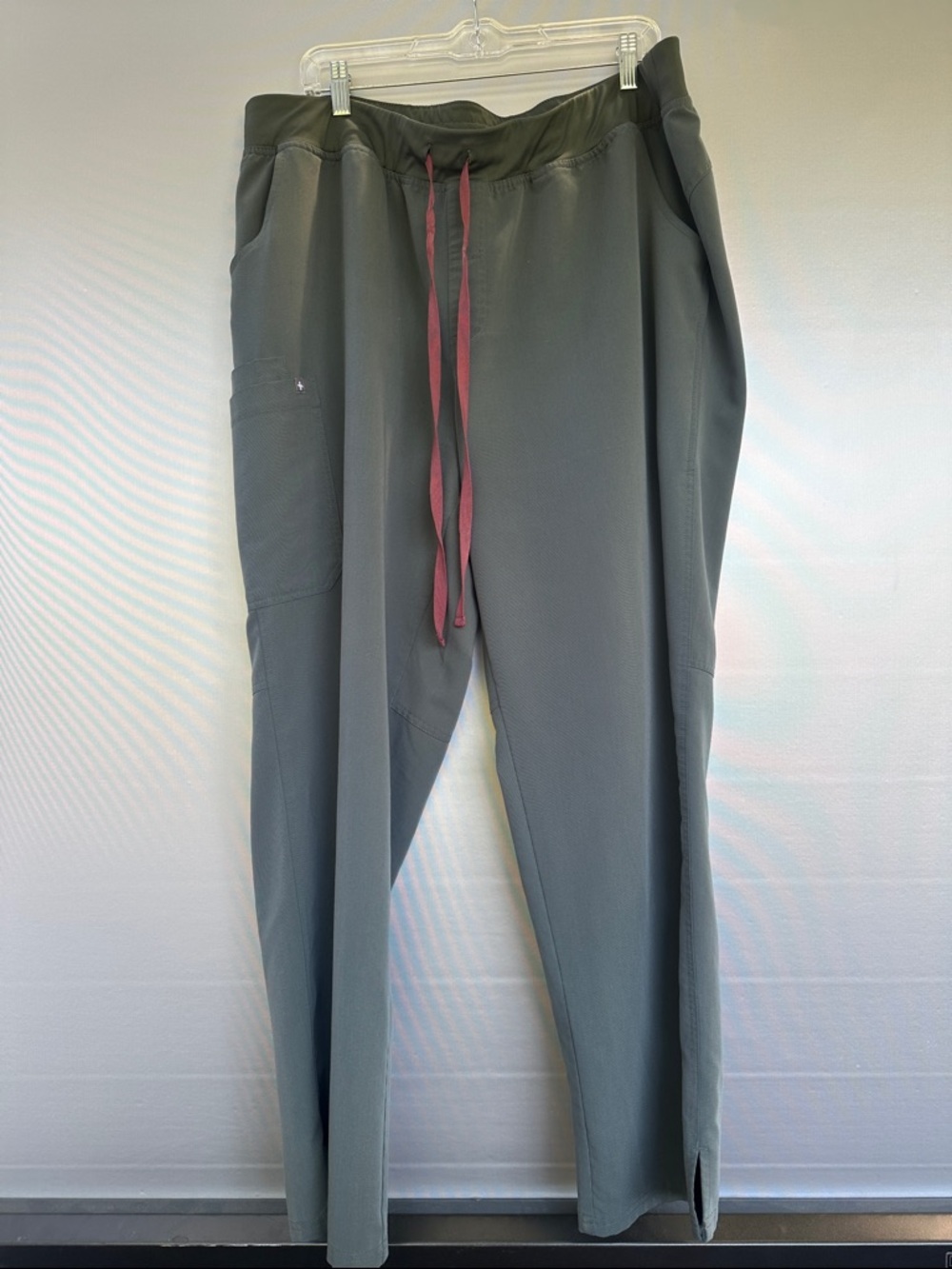 Figs Women’s Slate Green Joggers Scrubs Pants Size 3XL Tall